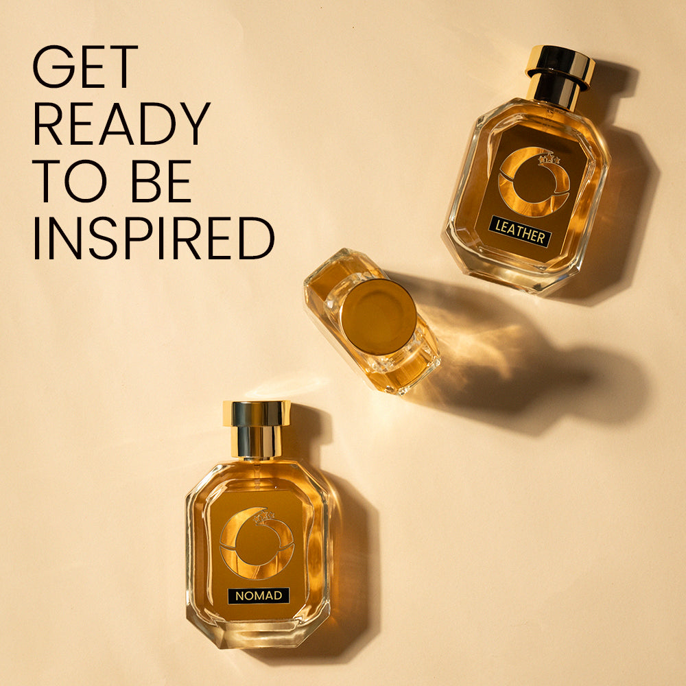 Oscar Nomad & Leather Unisex EDP | Inspired Series | 100ml (Pack of 2)