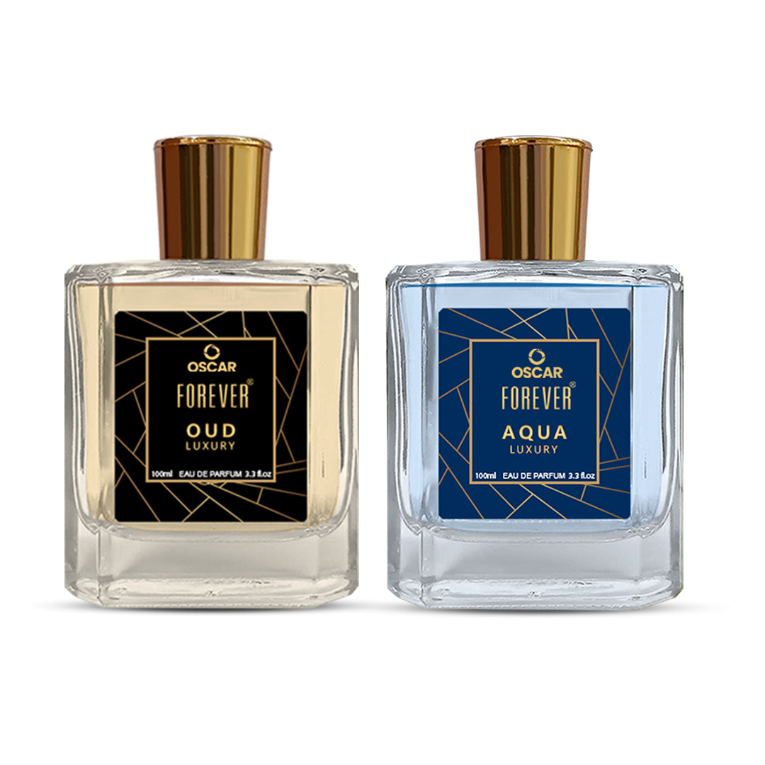 Forever OUD & Aqua Luxury EDP 100ML (Pack Of 2)