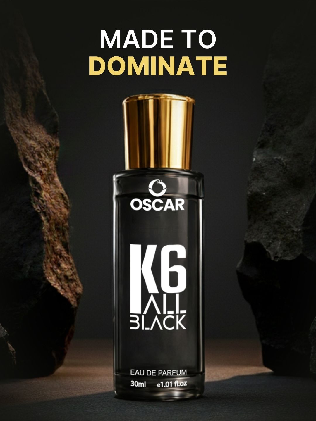 K6 All Black EDP Unisex 30ML