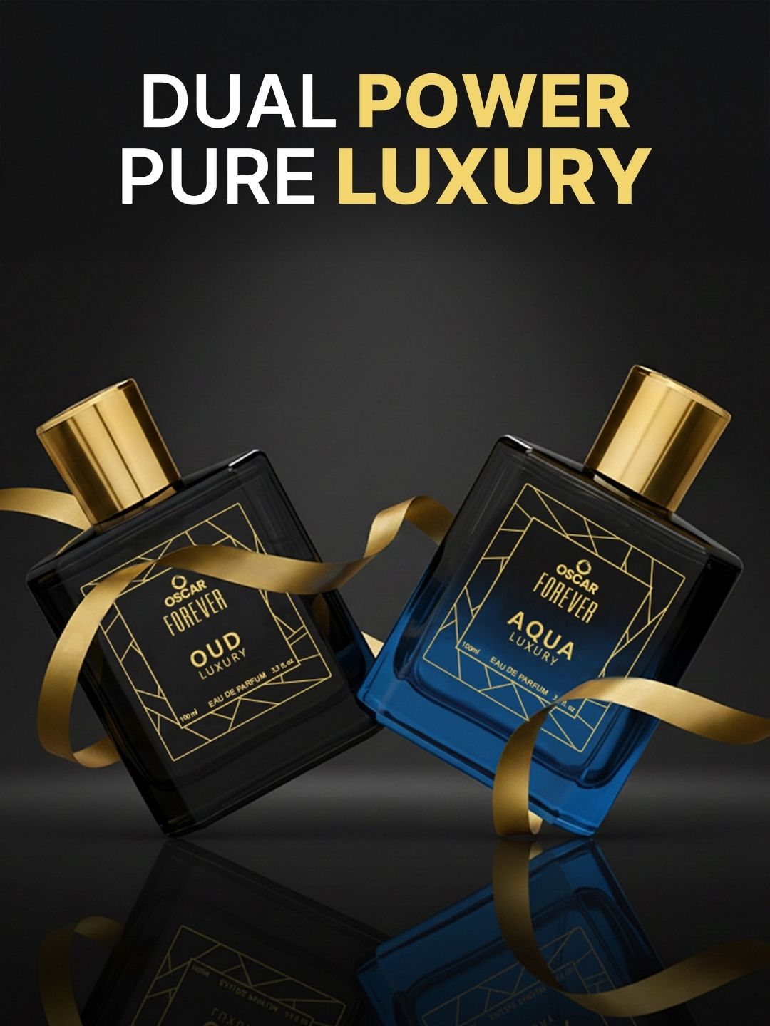 Forever OUD & Aqua Luxury EDP 100ML (Pack Of 2)