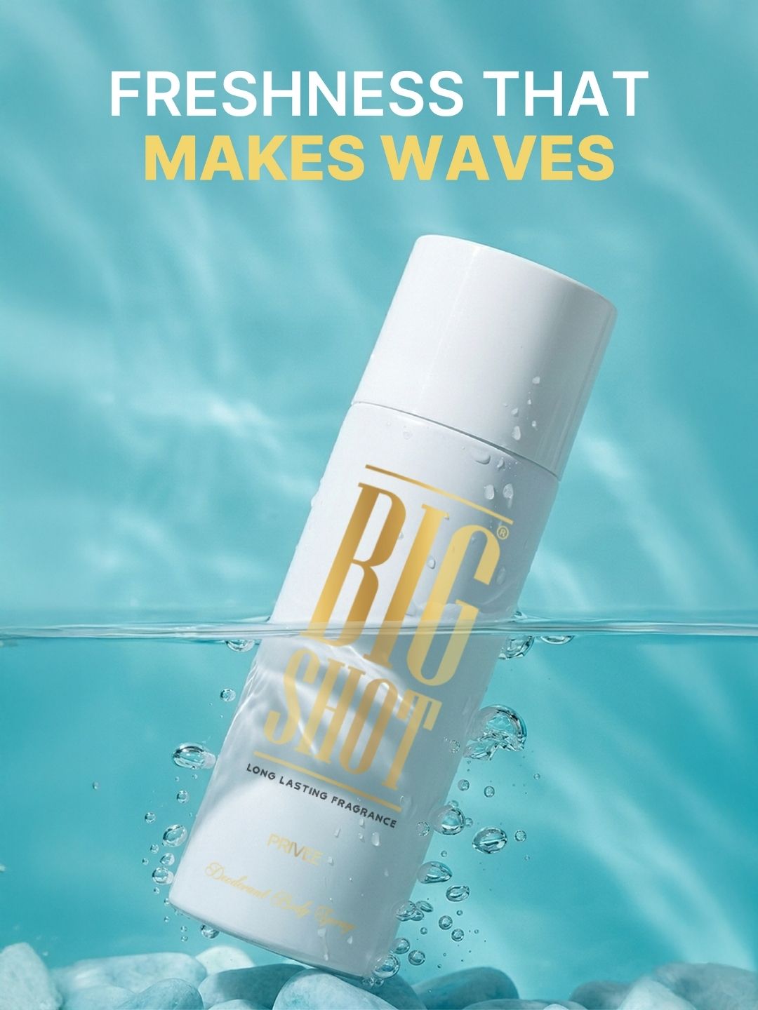 Big Shot Privee Body Deodorant Spray 150ML